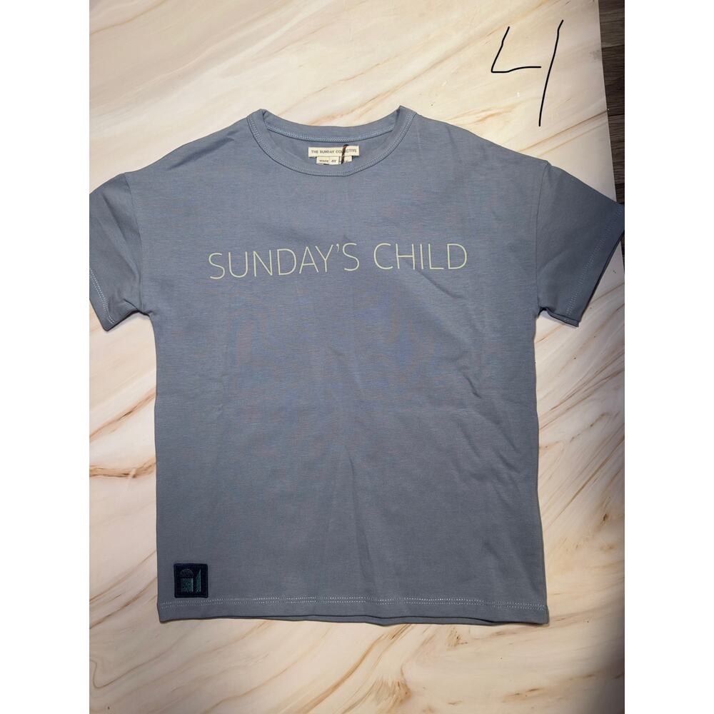 The Sunday Collective Sundays Child Tee - Flint Stone